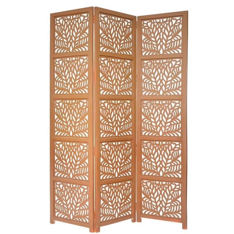 3 -Panel Solid Wood Folding Room Divider Wooden partition For Room Divider72