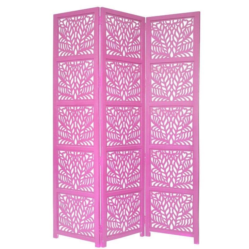 3 -Panel Solid Wood Folding Room Divider Wooden partition For Room Divider72 - Ouch Cart 