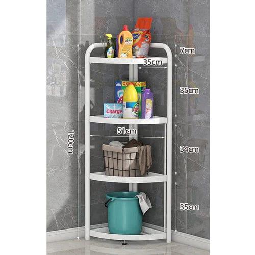 Modern Kitchen Metal Corner Triangle Storage Kitchen Trolley - Ouch Cart 