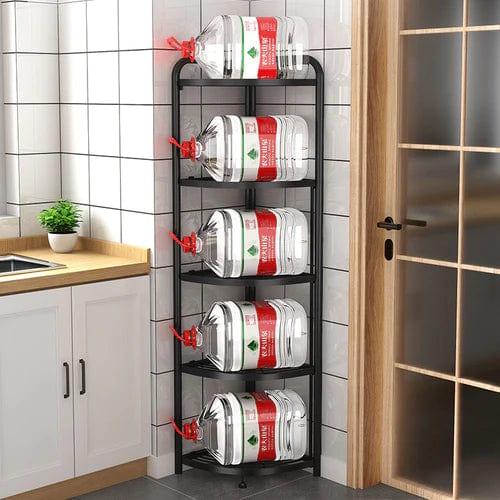 Modern Kitchen Metal Corner Triangle Storage Kitchen Trolley - Ouch Cart 