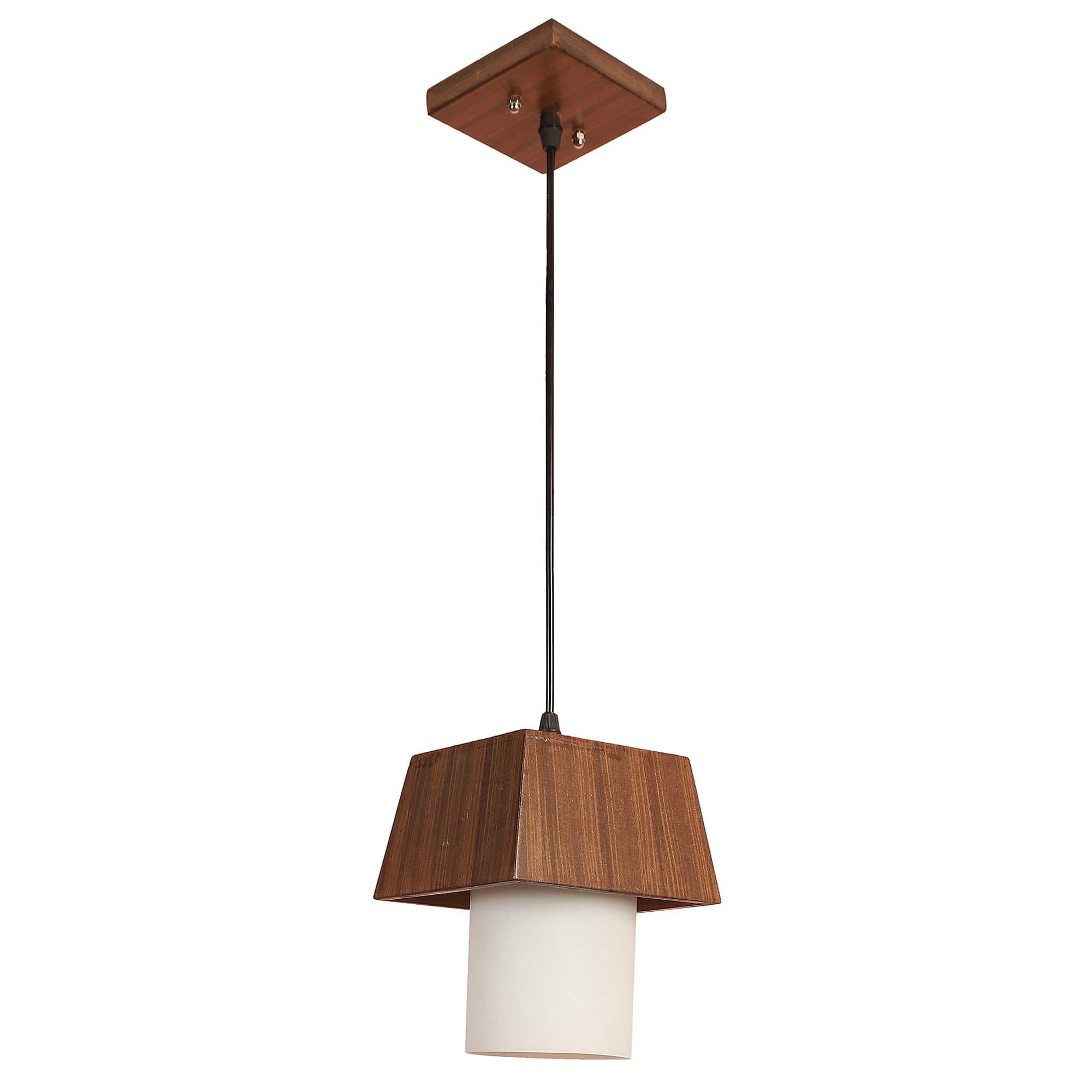 Iron Hanging Lights Brown Finish - Ouch Cart 