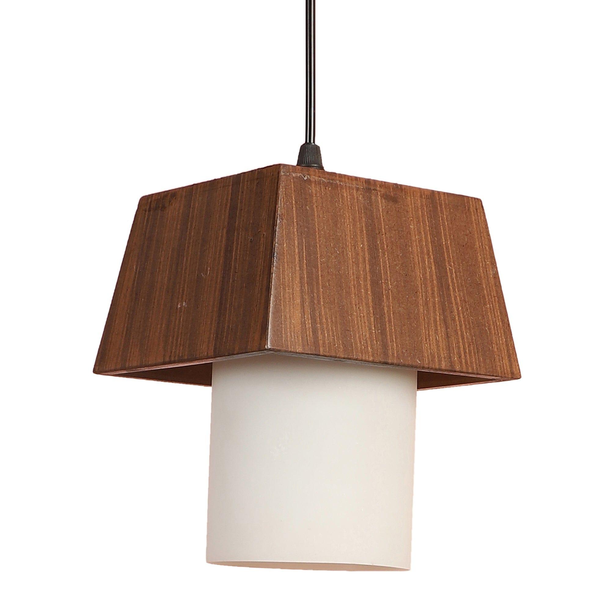 Iron Hanging Lights Brown Finish - Ouch Cart 