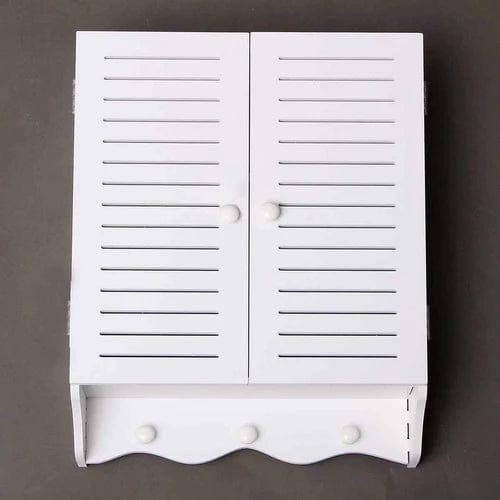 Bathroom WK Wall Mounted PVC Storage Cabinet Furniture For Bathroom By Miza