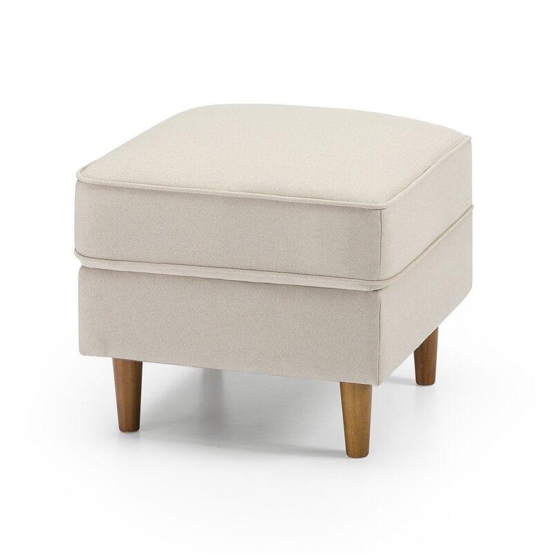 Wide Square Standard Ottoman - Ouch Cart 