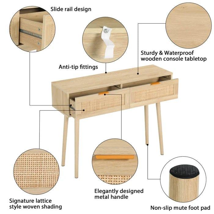 Hedberg Console Table - Ouch Cart 