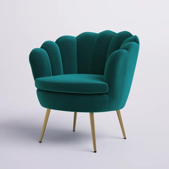 Hendrix Upholstered Barrel Chair - Ouch Cart 