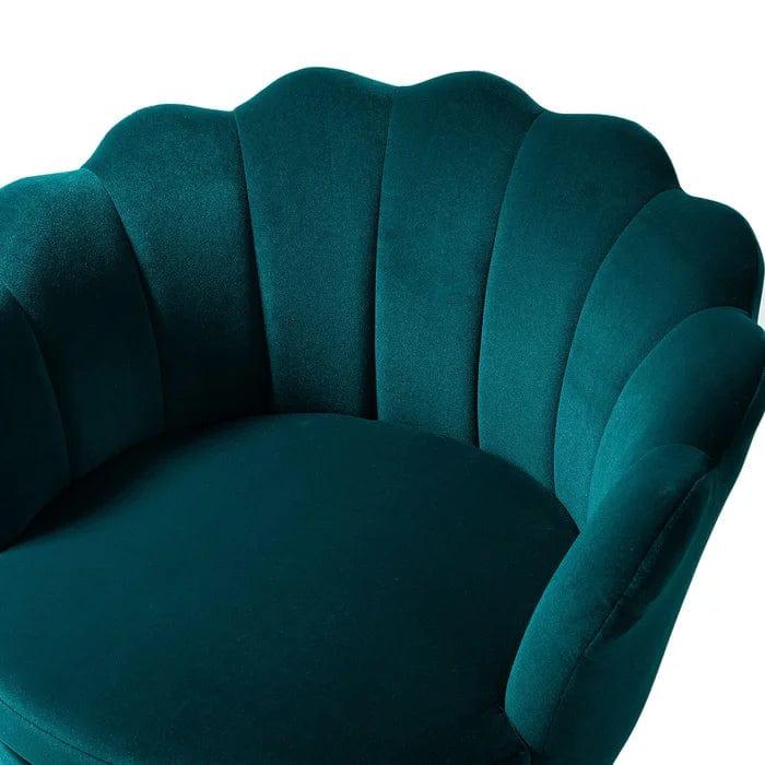 Hendrix Upholstered Barrel Chair - Ouch Cart 