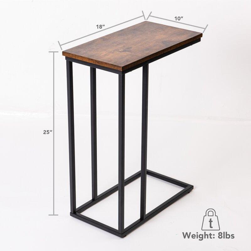 Laptop Table - C Shape Table, End Table & Laptop Table - Ouch Cart 