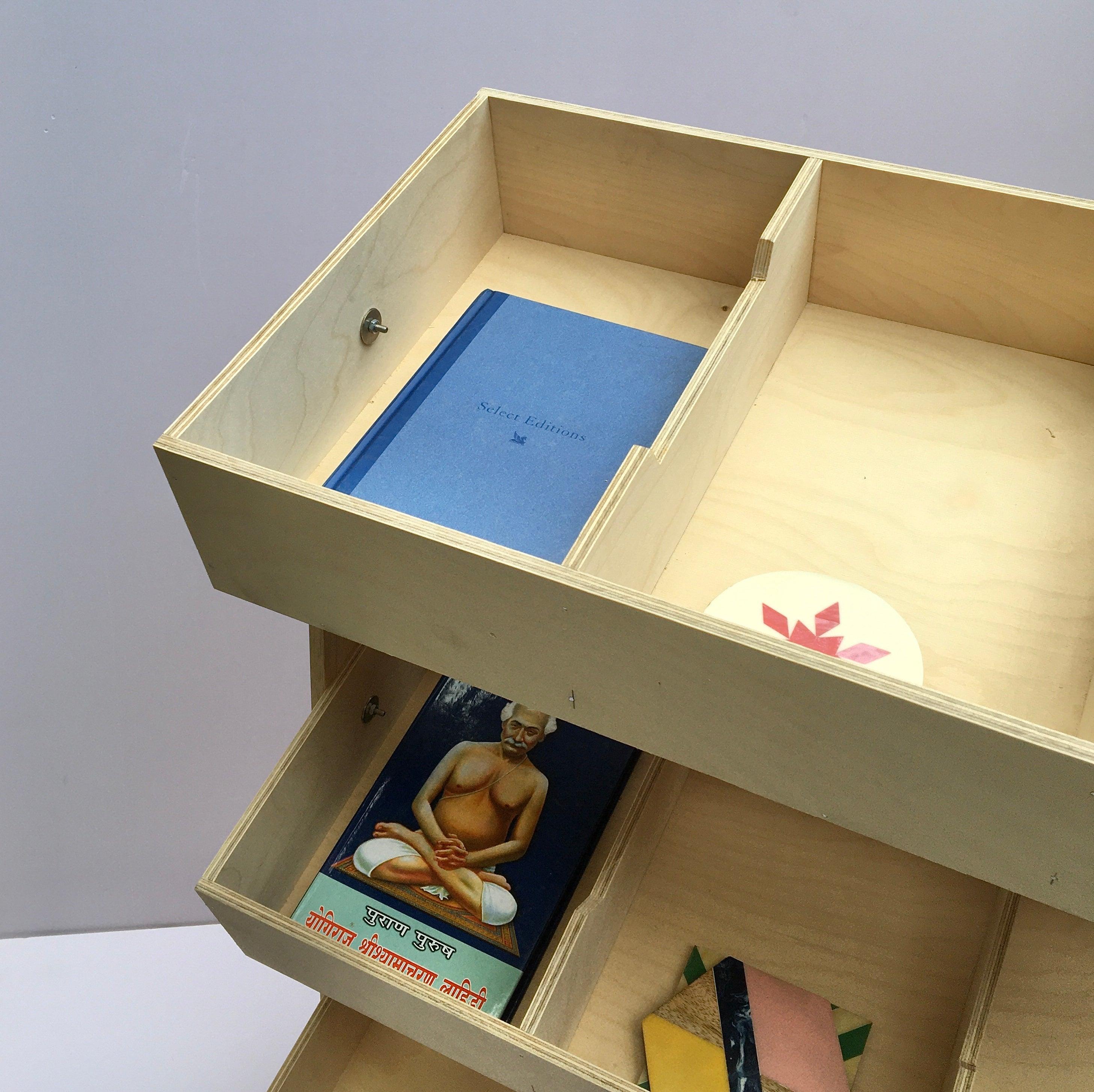 Wooden Toy Organiser For Kids Your Yearly Kids Furniture ( With Complementary Coaster ) By Miza - Ouch Cart 