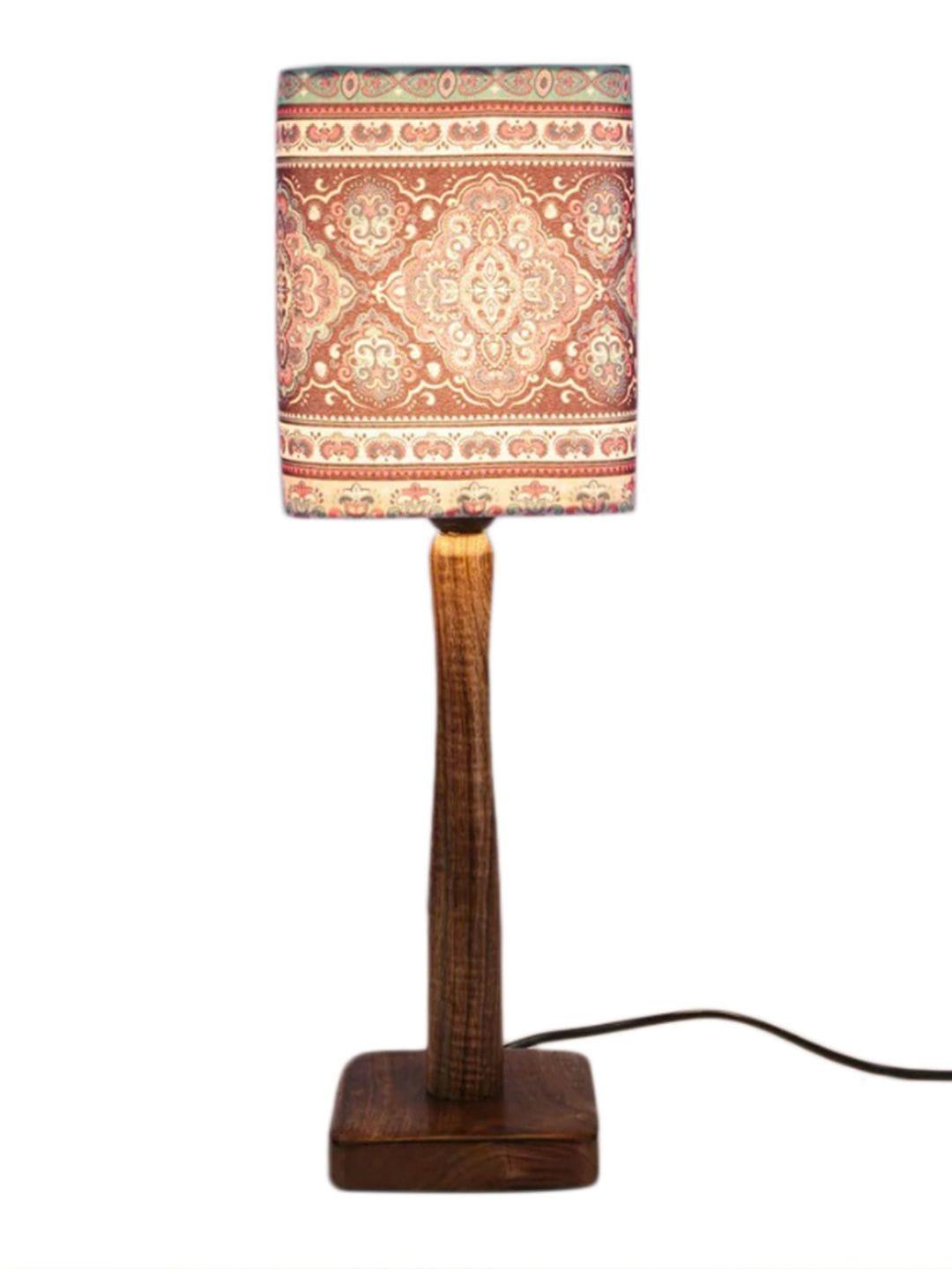 Ancient Art Wooden Lamp - Ouch Cart 