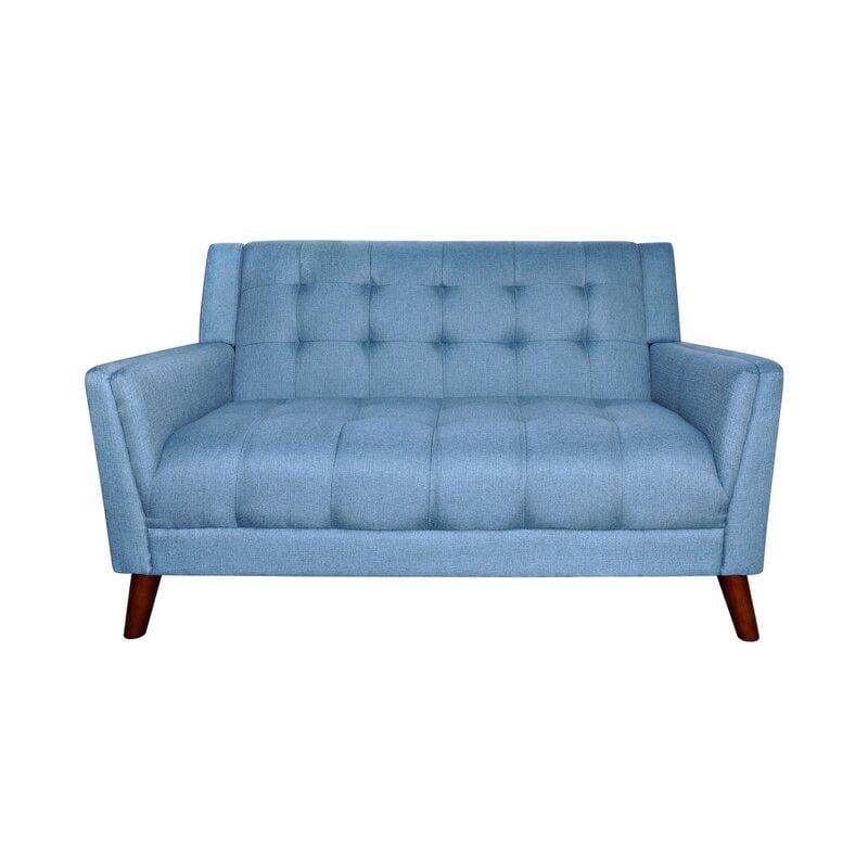 Square Arm Loveseat for living Room Bed Room - Ouch Cart 