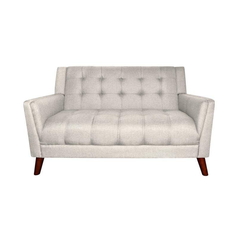 Square Arm Loveseat for living Room Bed Room - Ouch Cart 