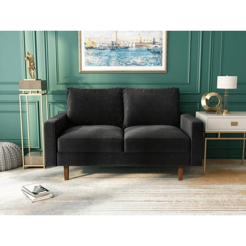 Square Arm Loveseat - Ouch Cart 