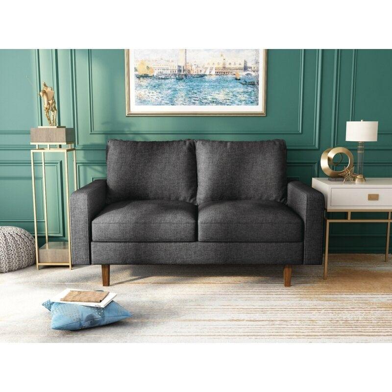 Square Arm Loveseat