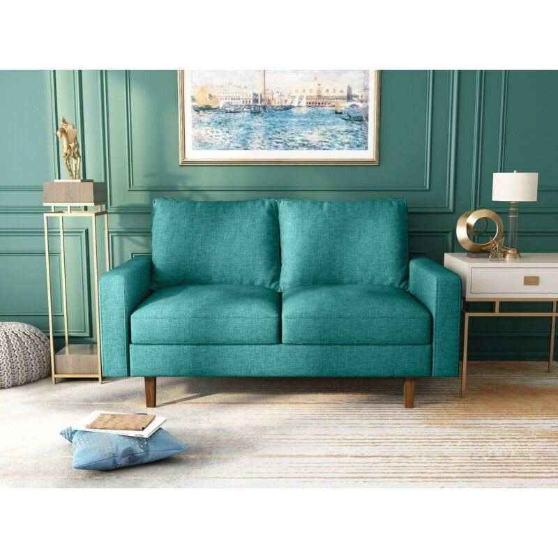 Square Arm Loveseat