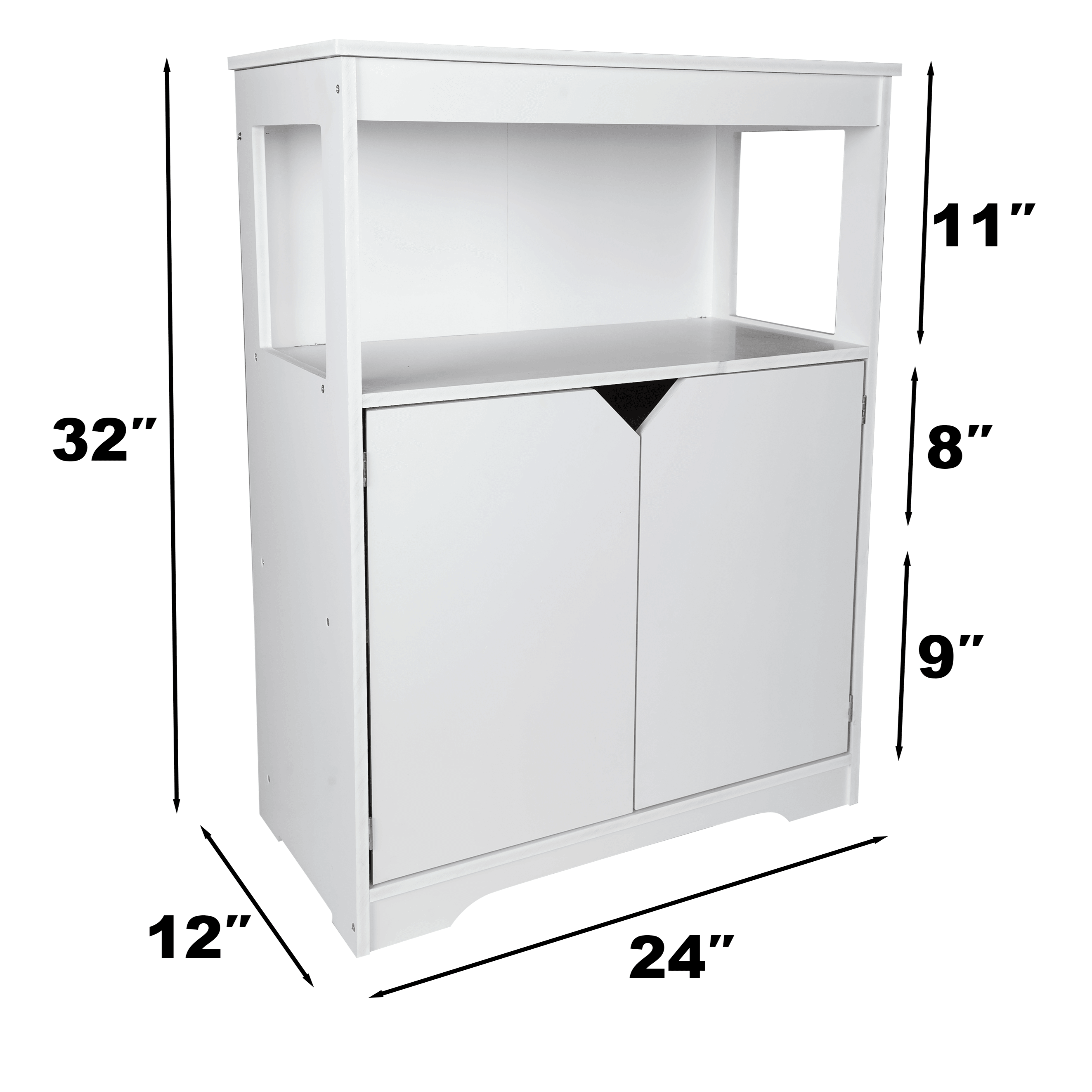 Bathroom storage Cabinet PVC Cupboard