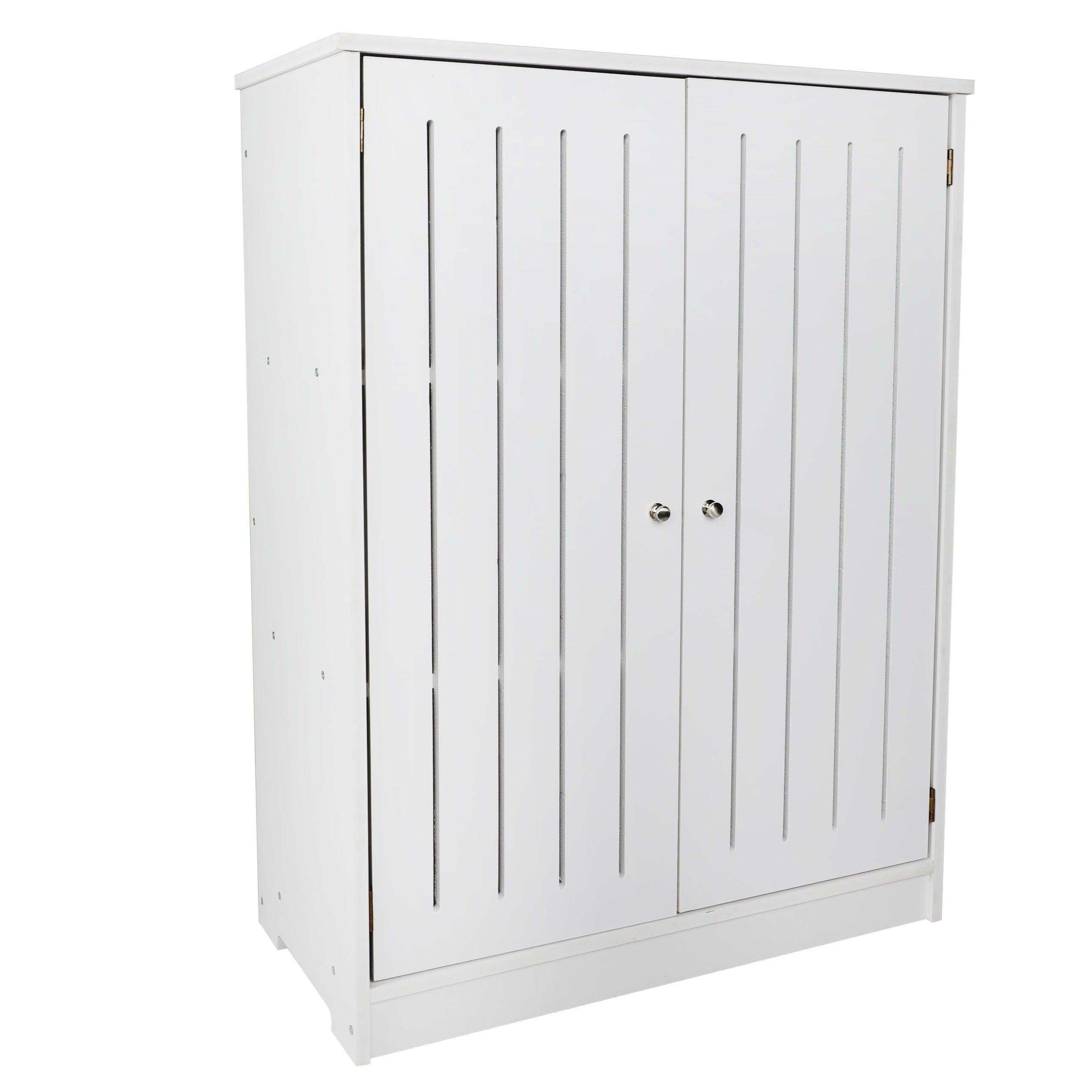 Floor Standing PVC Bathroom Side Storage Cabinet