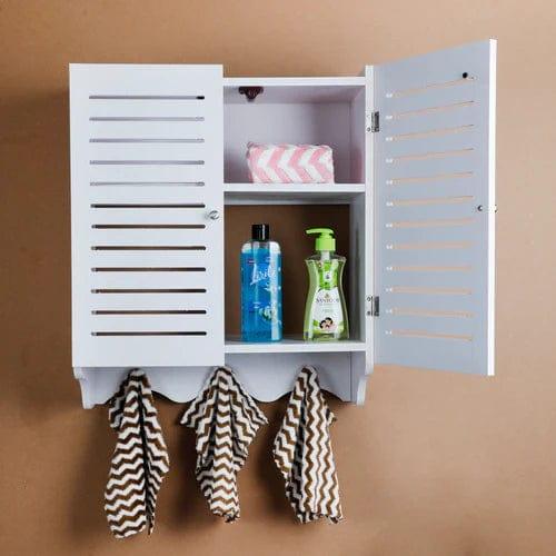 Bathroom WK Wall Mounted PVC Storage Cabinet Furniture For Bathroom By Miza - Ouch Cart 