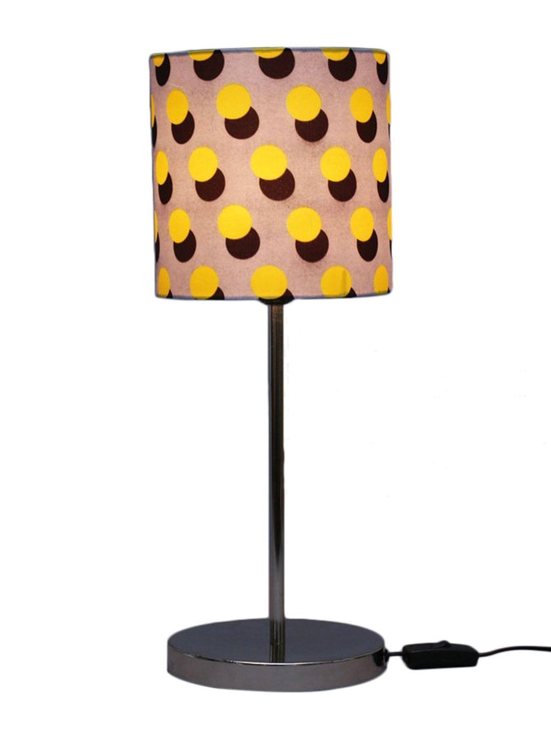 Yellow Polka Lamp - Ouch Cart 