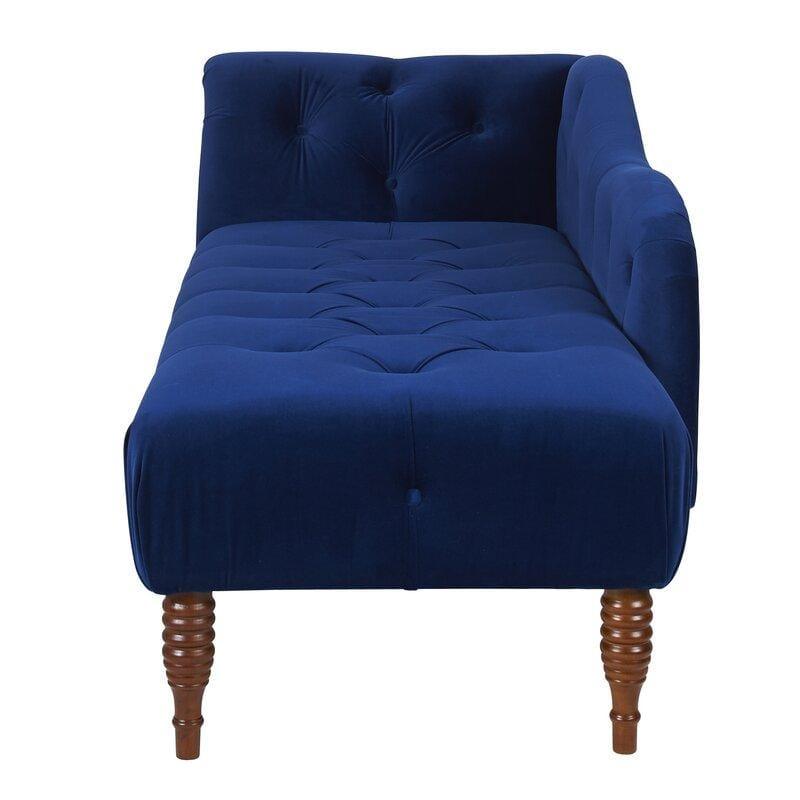 Tufted Right-Arm Chaise Lounge