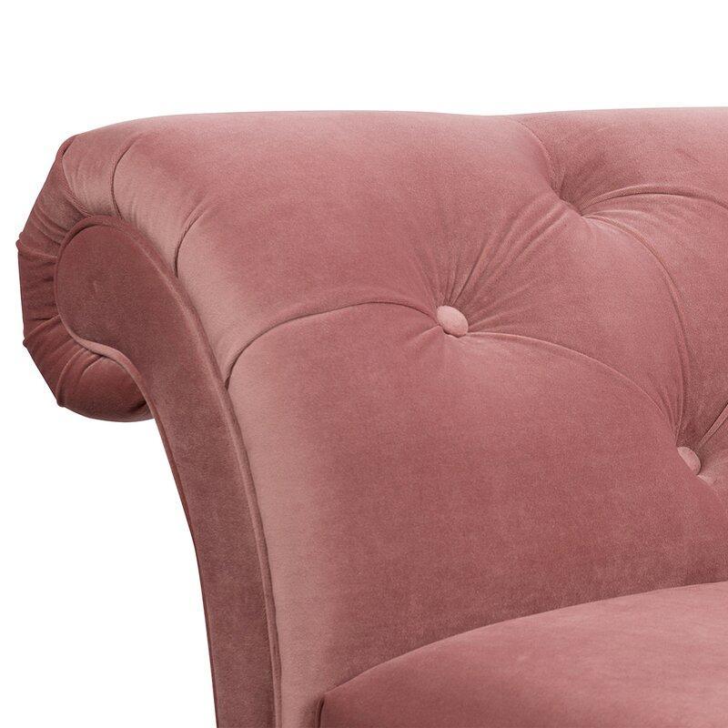 Tufted Right-Arm Chaise Lounge