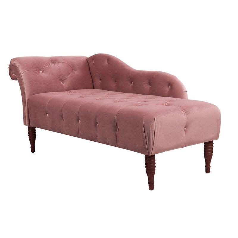 Tufted Right-Arm Chaise Lounge - Ouch Cart 