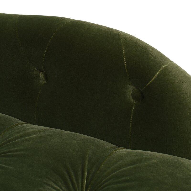 Tufted Right-Arm Chaise Lounge - Ouch Cart 