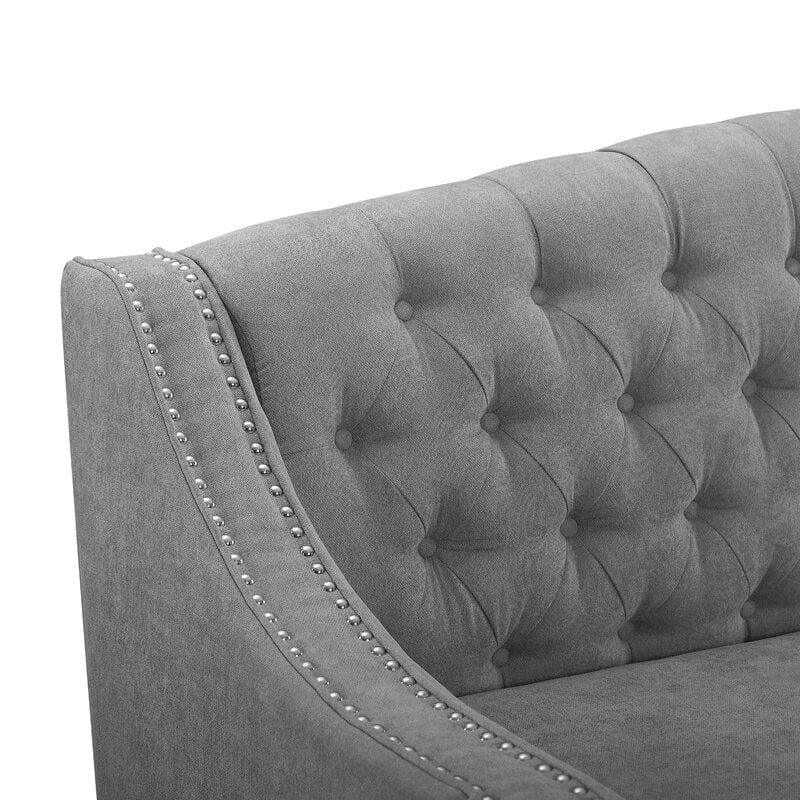 Square Arm Loveseat - Ouch Cart 