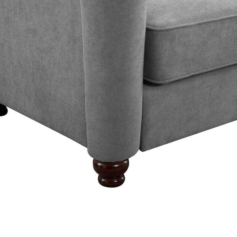 Square Arm Loveseat - Ouch Cart 