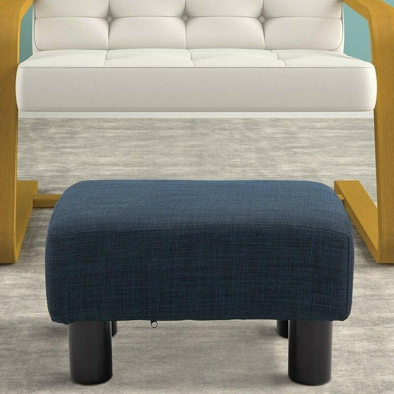 Wide Rectangle Standard Ottoman - Ouch Cart 