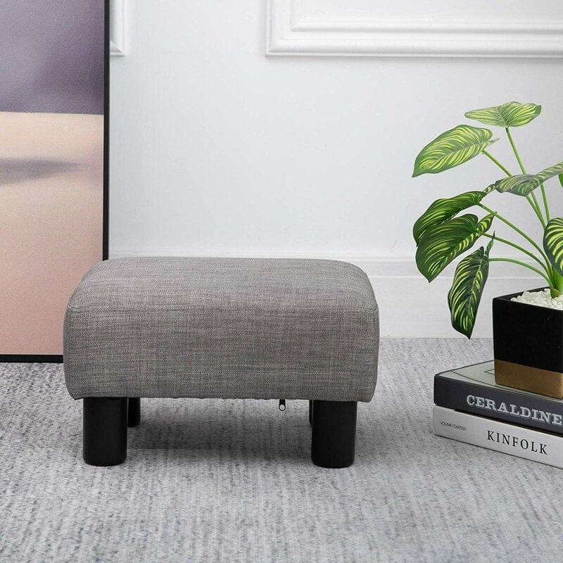 Wide Rectangle Standard Ottoman - Ouch Cart 