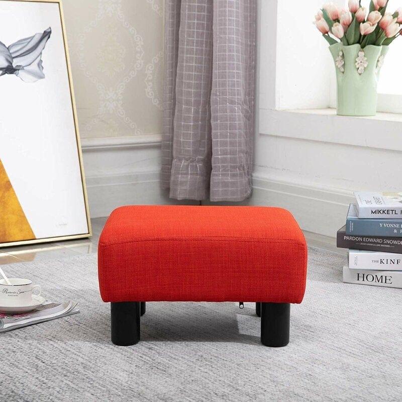 Wide Rectangle Standard Ottoman - Ouch Cart 