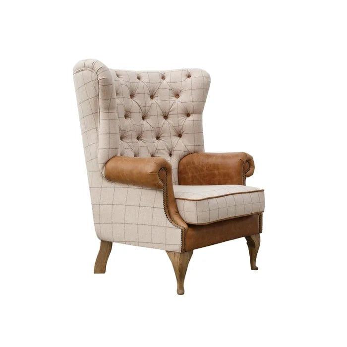 Kuster Upholstered Armchair - Ouch Cart 