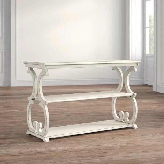 Livia Wooden Console Table - Ouch Cart 