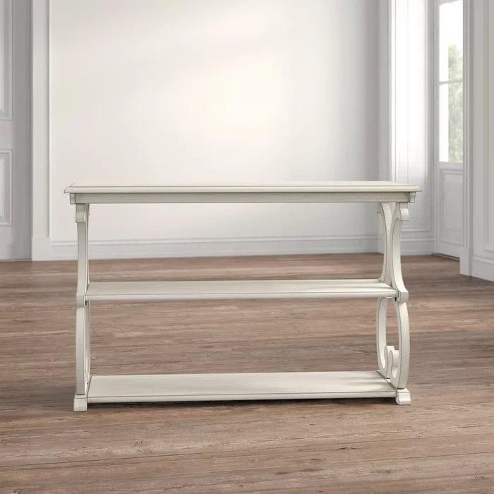Livia Wooden Console Table - Ouch Cart 