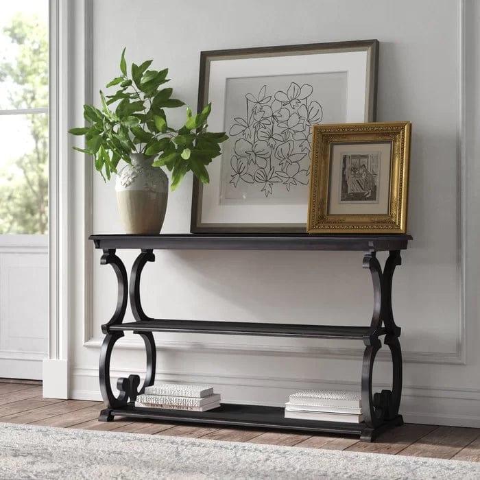 Livia Wooden Console Table - Ouch Cart 