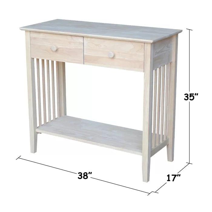Lynn '' Solid Wood Console Table - Ouch Cart 
