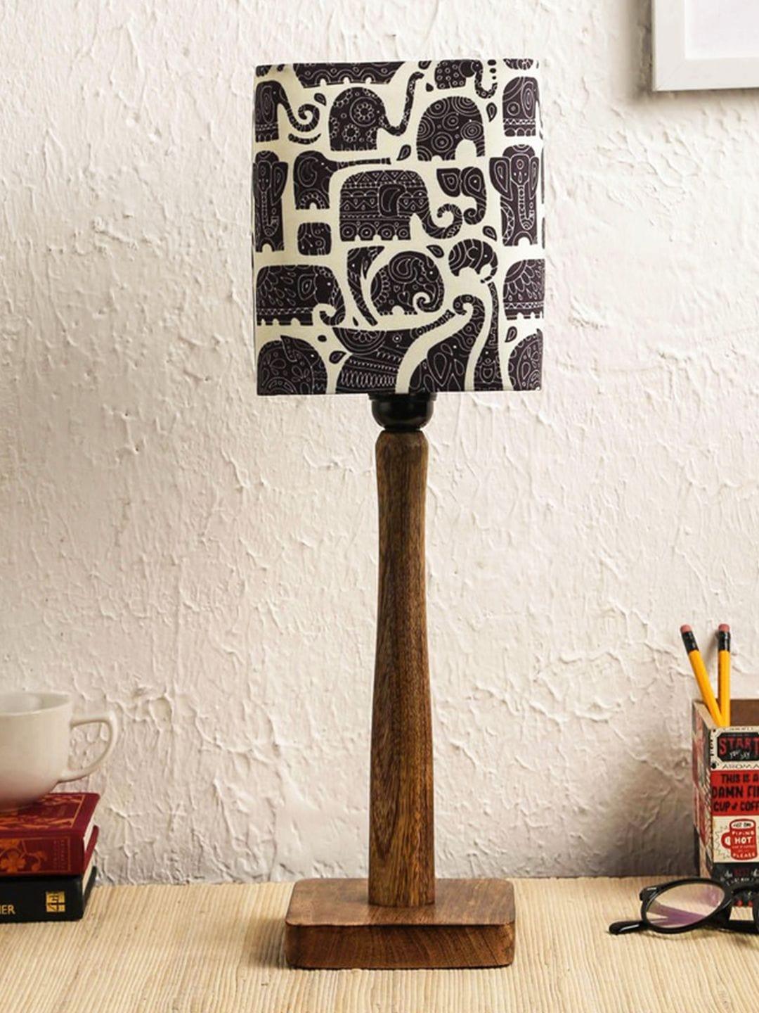 Tiny Elephants Wooden Lamp - Ouch Cart 