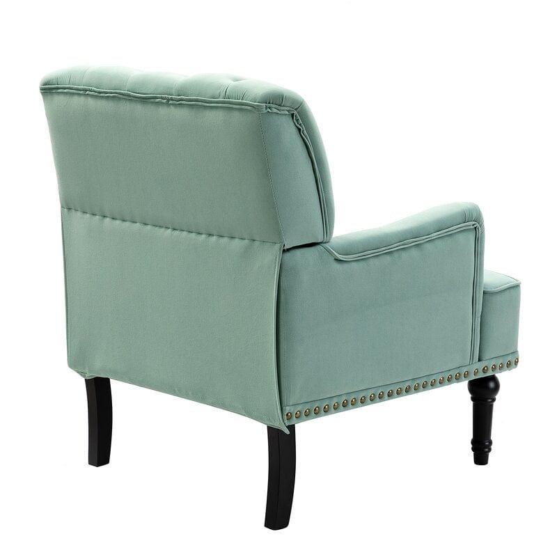 Wide Tufted Armchair (Set of 2)