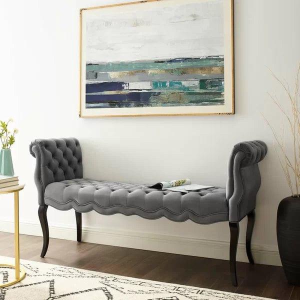 Mcarthur Upholstered Bench - Ouch Cart 