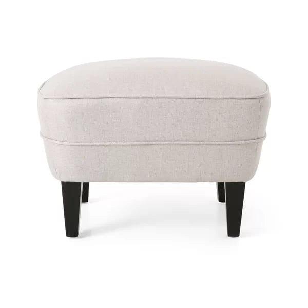 Michaelson Wide Tufted Armchair and Ottoman