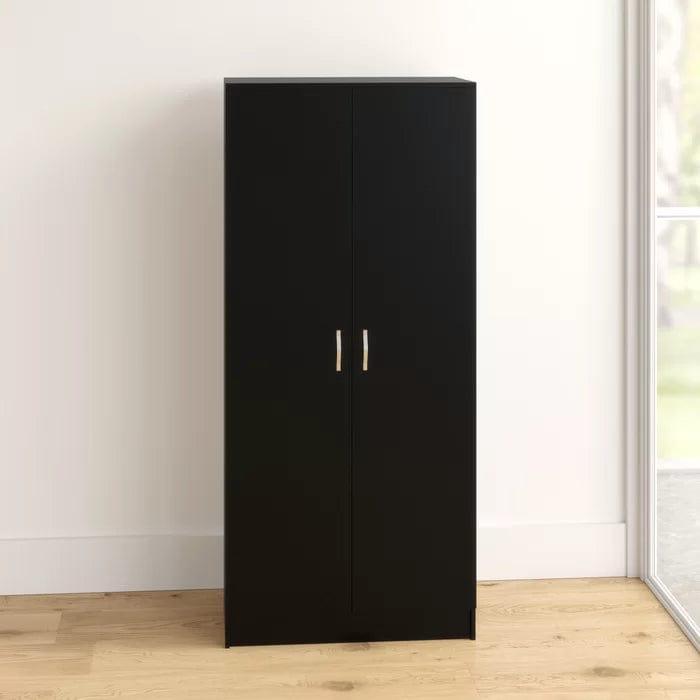 Mistaya 2 Door Manufactured Wood Wardrobe - Ouch Cart 