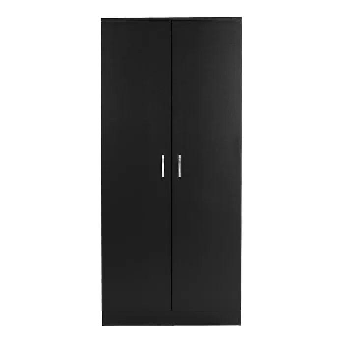 Mistaya 2 Door Manufactured Wood Wardrobe - Ouch Cart 