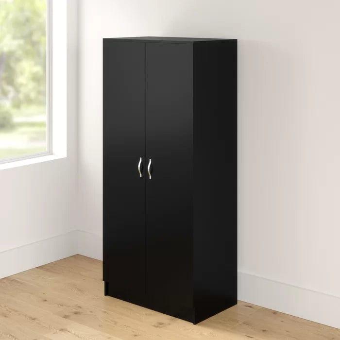 Mistaya 2 Door Manufactured Wood Wardrobe - Ouch Cart 