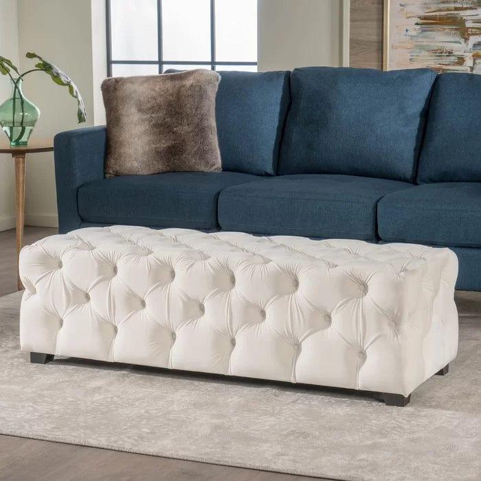Nyah Wide Ottoman - Ouch Cart 