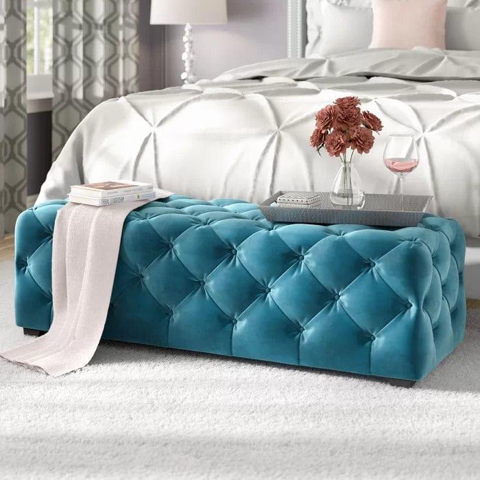 Nyah Wide Ottoman - Ouch Cart 