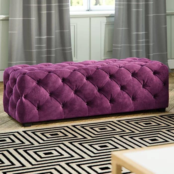 Nyah Wide Ottoman - Ouch Cart 