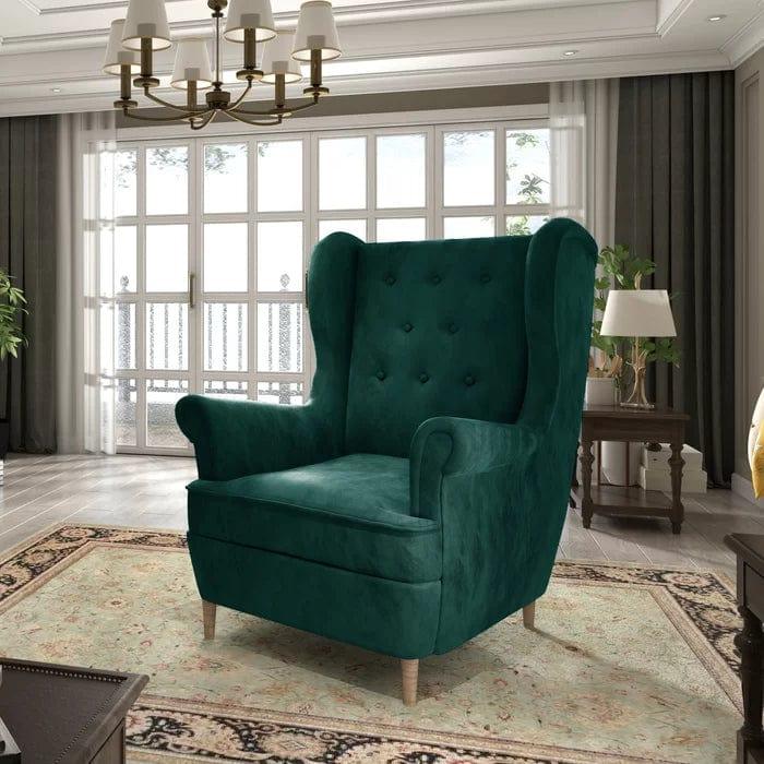 Forrester wing chair - Ouch Cart 