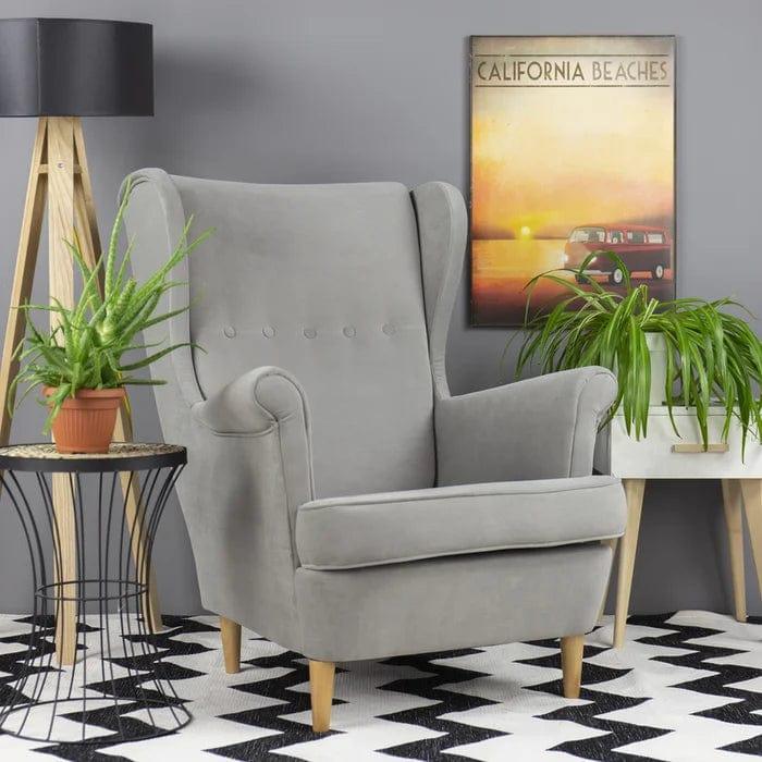 Mallmon wing chair - Ouch Cart 