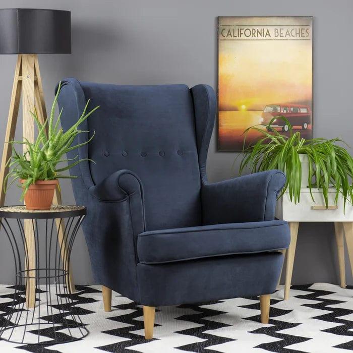 Mallmon wing chair - Ouch Cart 